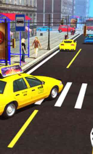 ville en taxi: extrême 3D d'entraînement 3