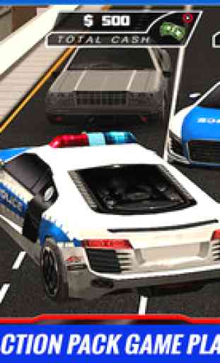 Ville Police Voiture Chauffeur – Conduire Cop Auto 3