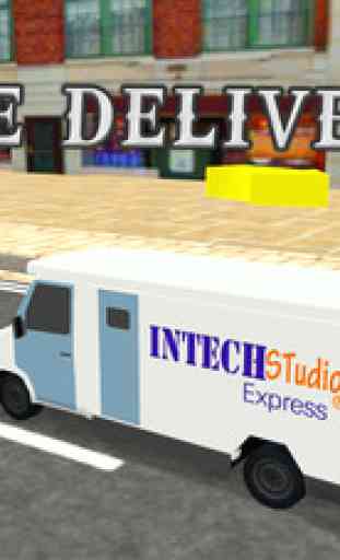 camion de courrier simulateur - livraison de fret réel et camion jeu de conduite 2