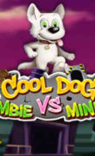 Chien Frais vs Sbires Zombies Gratuit : Amusant Jeu de Course de Métro (Cool Dog vs Zombie Minions Free : Fun Subway Race Game) 1