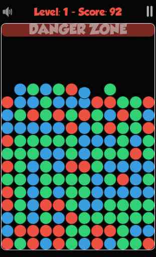 Color Crush : un jeu de type puzzle sur la correspondance de 3 bulles ou plus de la même couleur - puzzle game 1