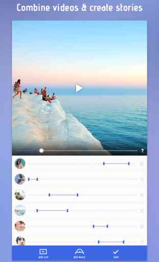 Combinez des vidéos et collez des clips ensemble avec Video Slideshow 1