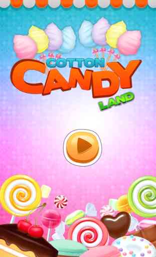 Cotton Candy Land - Crazy fièvre de cuisson et le chef cuisine jeu d'aventure 1