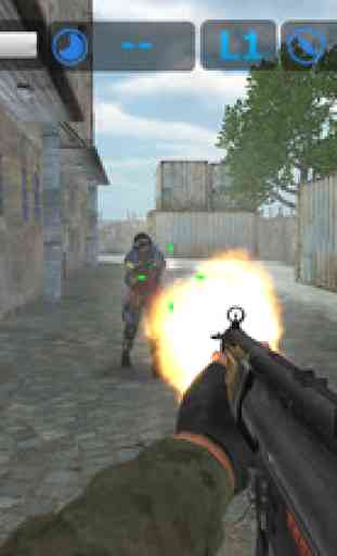 Coup Critique & Gun Shooter 3D: Modern lutte contre le terrorisme avec Sniper War Battle 2