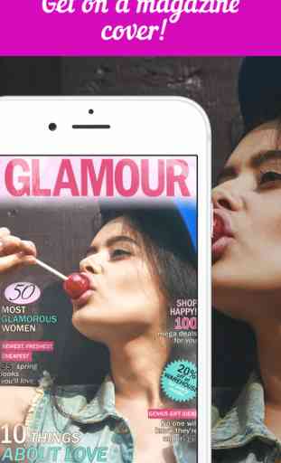 CoverCam - montage photo gratuit, magazine star & girl gossip app avec effets photos 1