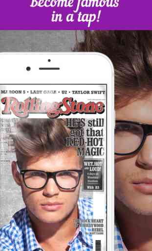 CoverCam - montage photo gratuit, magazine star & girl gossip app avec effets photos 2