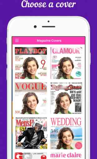 CoverCam - montage photo gratuit, magazine star & girl gossip app avec effets photos 3