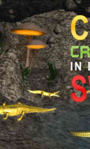Crocodile simulateur de Hunter 3D - tuer prédateur mortel dans ce jeu de simulation de tir 2