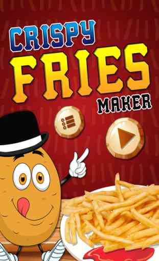Frites croustillantes Maker - Chef kitchen jeu d'aventure et de la fièvre de cuisson 1