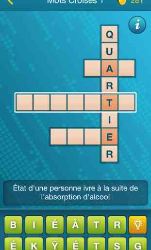 Mots Croisés - jeu classique de puzzle mot sur français pour les amateurs de jeux de deviner des mots 1