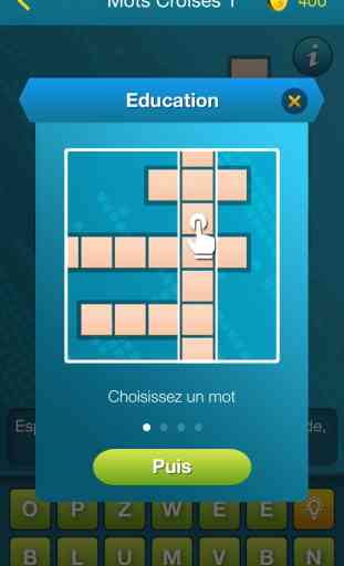 Mots Croisés - jeu classique de puzzle mot sur français pour les amateurs de jeux de deviner des mots 4
