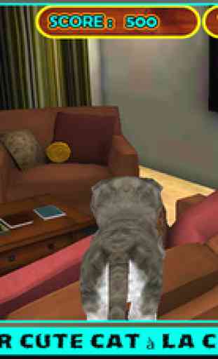 Chat fou simulateur animaux 3D 2
