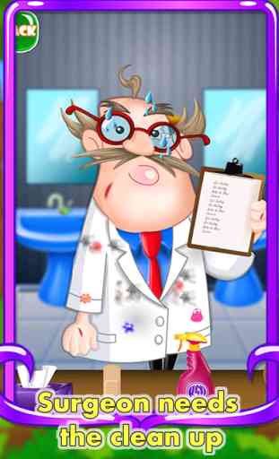 Chirurgien fou - Baby Les jeux de docteur et médecin clinique 2