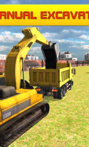 Construction City Road Builder 3D - constructeur vrai jeu de simulation 3