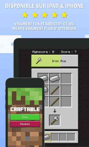 Craftable - The Ultimate Puzzle Trivia Quiz for Minecraft 1