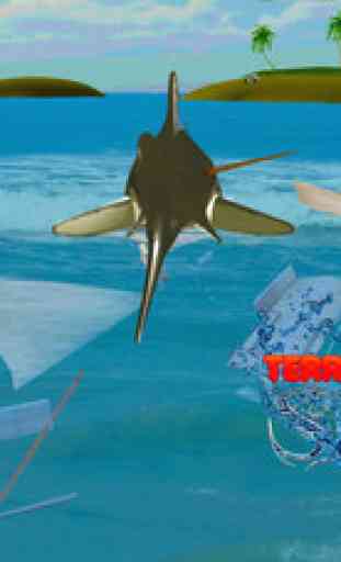 Crazy Shark Attack 3D - Un simulateur de requin af 2
