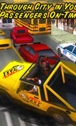 Crazy Taxi Pilote 3D Ville Rush Adventure 1