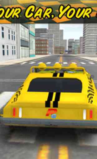 Crazy Taxi Pilote 3D Ville Rush Adventure 2