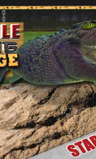 Crocodile Hunting Challenge :  Surface Alligator Attack 1