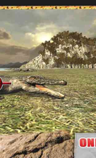 Crocodile Hunting Challenge :  Surface Alligator Attack 3