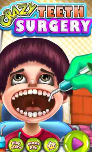 Fou dents Chirurgie - Dentiste Simulator pour peu chirurgien 4