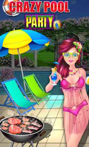 Fou Pool Party Costume Natation Makeover Filles 1