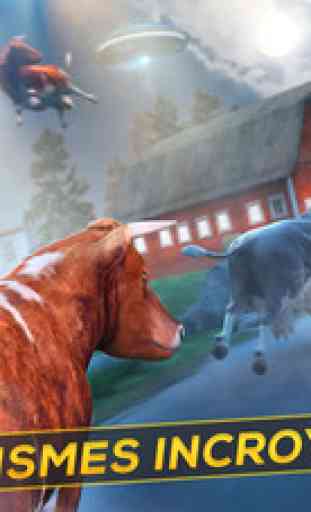 La Ferme de Vaches Jeu 3D . Jeux Gratuits de Ovnis 2