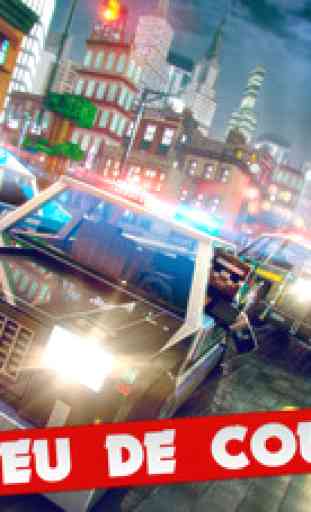 Police Car Pixel 3D Jeu de Voiture de Course Gratuit 1