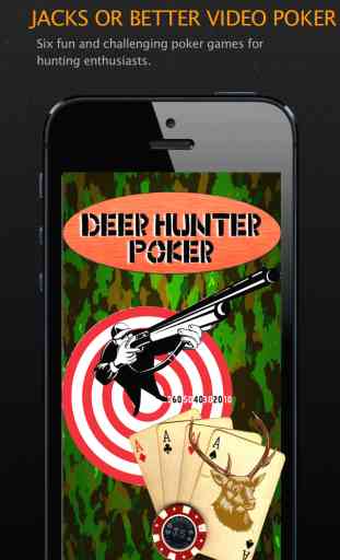 Deer Hunter Poker: High Caliber Vidéo Jeux de poker pour The Ultimate Challenge 1