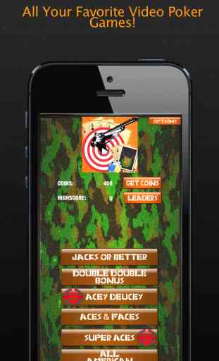 Deer Hunter Poker: High Caliber Vidéo Jeux de poker pour The Ultimate Challenge 2
