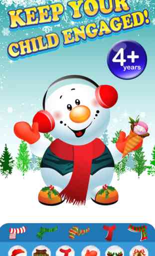 Design and Build My Frozen Snowman Création de Jeux de Noël - Free App 1