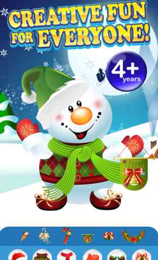 Design and Build My Frozen Snowman Création de Jeux de Noël - Free App 4