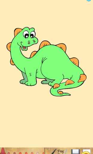 Cahier de coloriage dinosaure! 2