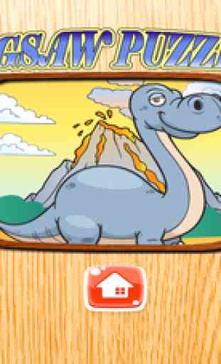 Casse-Tête De Dinosaures Pour Enfants Gratuits 1