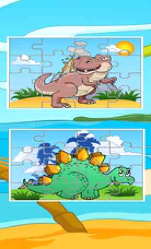 Casse-Tête De Dinosaures Pour Enfants Gratuits 2