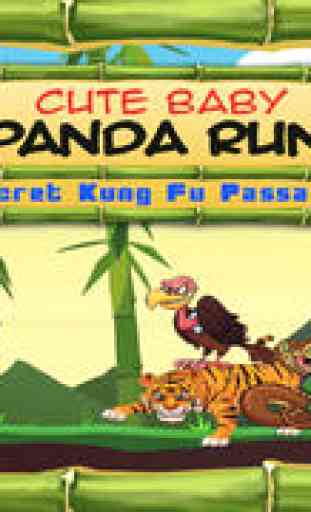 Cute Baby Panda Run: Secret Kung Fu Passages 1