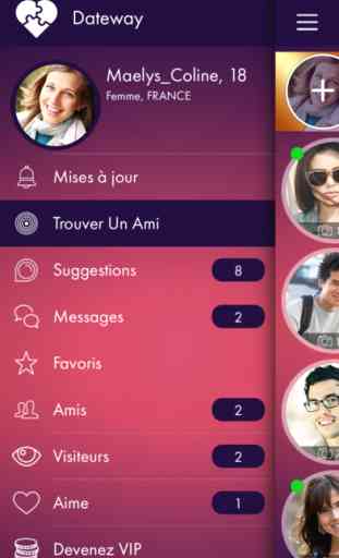Date Way - Chat pour rencontres amicales 4