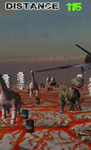 Dinosaure Crise Assaut équipe - Avion De Chasse Contre Tyrannosaurus 3