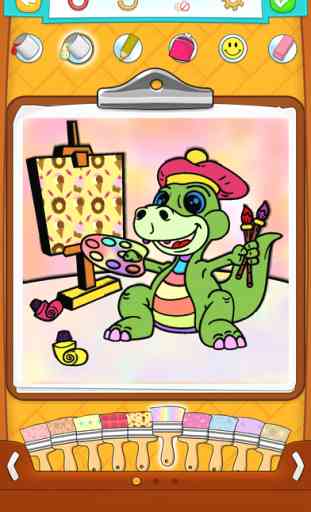 Jeux de Coloriage Dinosaure 3