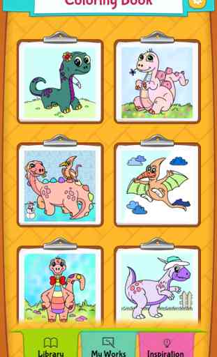 Jeux de Coloriage Dinosaure 4