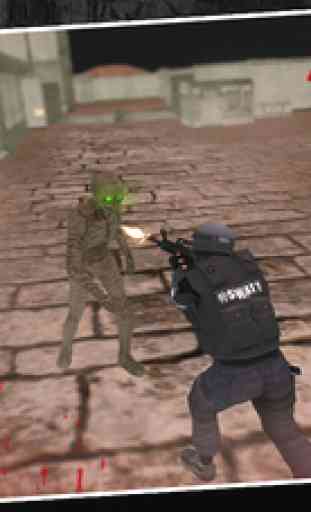 Morte 3D apocalypse de zombi Sniper Assassin 4