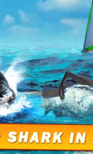 Mortel mâchoires requin évolution : affamé attaque 4