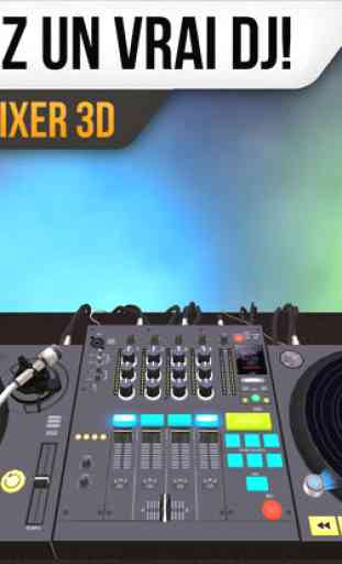Platine De Mixage DJ 3D Plus 4