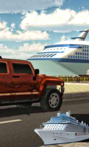 Simulateur bateau croisière - bateau parking 1
