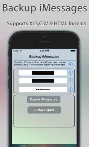Backup SMS + iMessages TextRecover SMSExport Pro 3