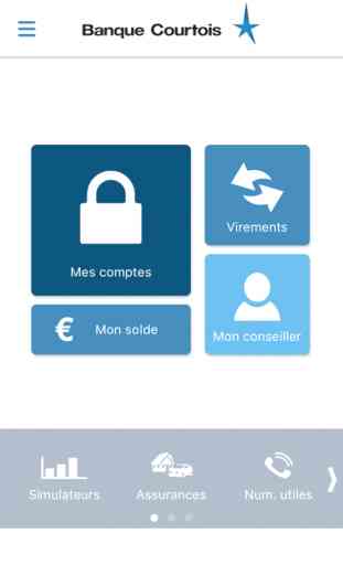 Banque Courtois pour iPhone 1