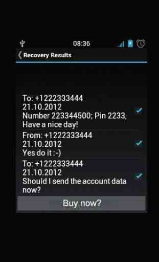 DEMO Recovery SMS 2