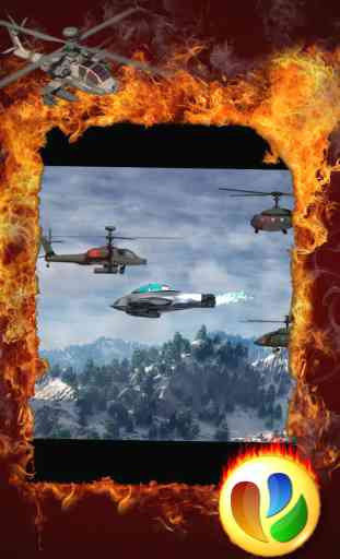 Air hélicoptère de combat - hélicoptère d'attaque militaire jeu gratuit de guerre, Dogfight Choppers - Free Military Helicopter War Game 2
