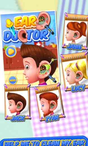 Chirurgie de l'oreille - Ear médecin de traitement et la chirurgie fou et jeu de spa 1