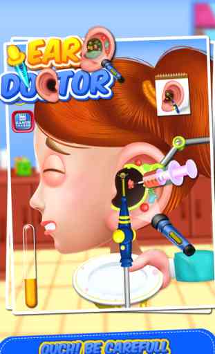 Chirurgie de l'oreille - Ear médecin de traitement et la chirurgie fou et jeu de spa 3